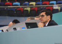 Bakıda idman gimnastikası üzrə FIG Dünya Kuboku yarışlarının final gününə start verilib (FOTO)