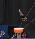 Bakıda idman gimnastikası üzrə FIG Dünya Kuboku yarışlarının final gününə start verilib (FOTO)