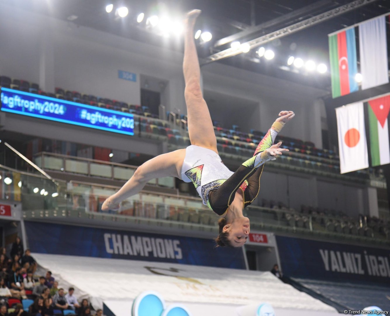 Bakıda idman gimnastikası üzrə FIG Dünya Kuboku yarışlarının final gününə start verilib (FOTO)