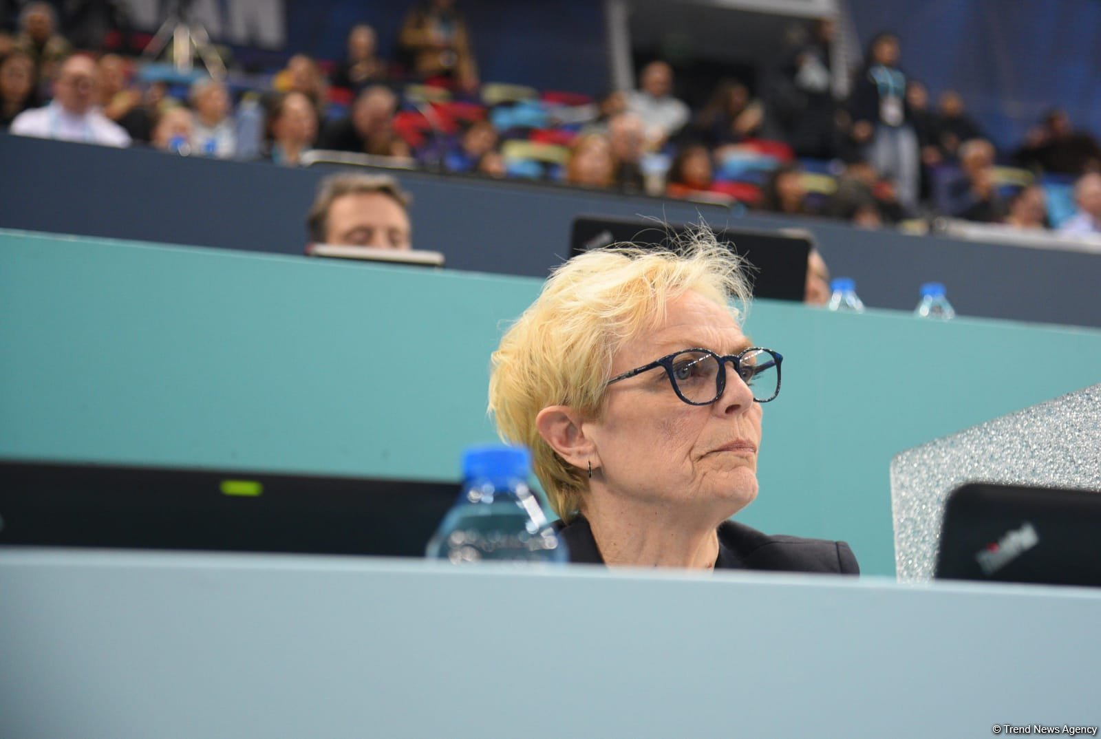 Bakıda idman gimnastikası üzrə FIG Dünya Kuboku yarışlarının final gününə start verilib (FOTO)