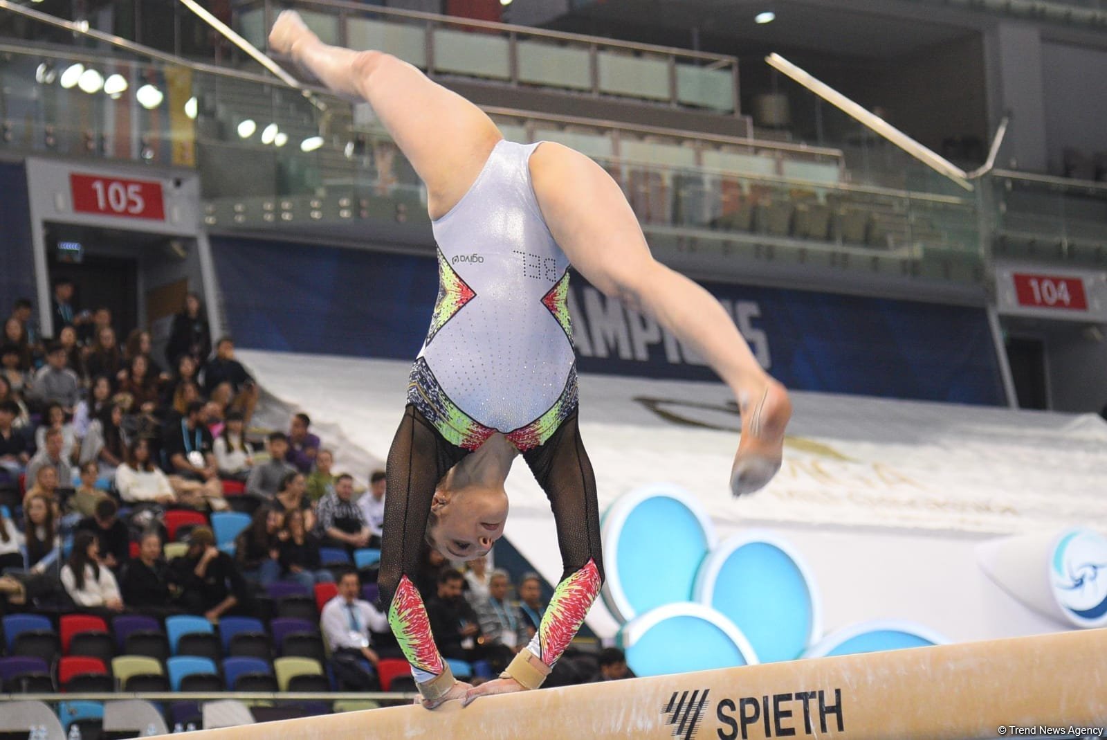 Bakıda idman gimnastikası üzrə FIG Dünya Kuboku yarışlarının final gününə start verilib (FOTO)