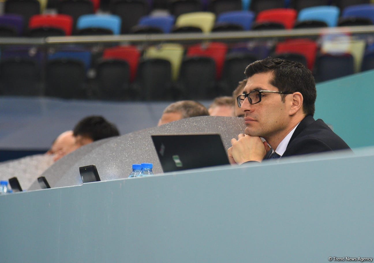 Bakıda idman gimnastikası üzrə FIG Dünya Kuboku yarışlarının final gününə start verilib (FOTO)