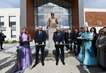 Azərbaycan və Qazaxıstan prezidentləri Füzulidə Kurmanqazı adına Uşaq Yaradıcılıq Mərkəzinin açılış mərasimində iştirak ediblər (FOTO/VİDEO) (YENİLƏNİB)