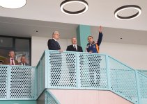 Azərbaycan və Qazaxıstan prezidentləri Füzulidə Kurmanqazı adına Uşaq Yaradıcılıq Mərkəzinin açılış mərasimində iştirak ediblər (FOTO/VİDEO) (YENİLƏNİB)