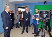 Azərbaycan və Qazaxıstan prezidentləri Füzulidə Kurmanqazı adına Uşaq Yaradıcılıq Mərkəzinin açılış mərasimində iştirak ediblər (FOTO/VİDEO) (YENİLƏNİB)