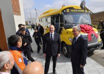 Azərbaycan və Qazaxıstan prezidentləri Füzulidə Kurmanqazı adına Uşaq Yaradıcılıq Mərkəzinin açılış mərasimində iştirak ediblər (FOTO/VİDEO) (YENİLƏNİB)