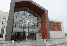 Azərbaycan və Qazaxıstan prezidentləri Füzulidə Kurmanqazı adına Uşaq Yaradıcılıq Mərkəzinin açılış mərasimində iştirak ediblər (FOTO/VİDEO) (YENİLƏNİB)