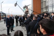 Azərbaycan və Qazaxıstan prezidentləri Füzulidə Kurmanqazı adına Uşaq Yaradıcılıq Mərkəzinin açılış mərasimində iştirak ediblər (FOTO/VİDEO) (YENİLƏNİB)