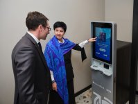 AccessBank və Visa Azərbaycanda açılan ilk kobrend filialında ağıllı kartomat təqdim etdilər (FOTO)