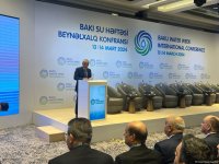 Bakı Su Həftəsi Beynəlxalq Konfransı keçirilib (FOTO)