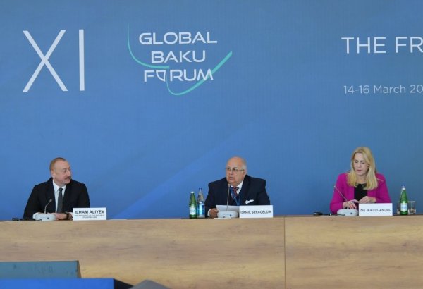 Qlobal Bakı Forumu məxsusi təcrübəyə və müdrikliyə malik tanınmış insanları bir araya gətirən unikal azadlıq məkanıdır - İsmail Serageldin
