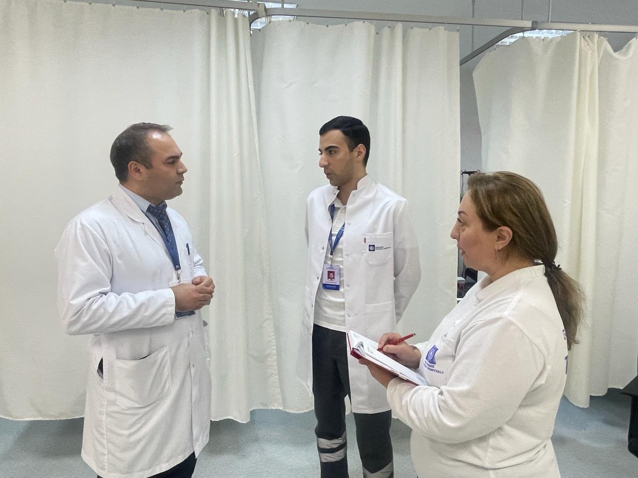 Mərkəzi Gömrük Hospitalında Hepatit B virusuna qarşı  Engerix-B Adult 20 peyvəndi ilə vaksinasiya aparılır