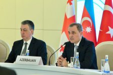 Bakıda Azərbaycan, Türkiyə və Gürcüstan XİN rəhbərlərinin üçtərəfli görüş keçirilib (FOTO) (ƏLAVƏ OLUNUB)