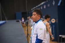 Bakıda idman gimnastikası üzrə "AGF Trophy" beynəlxalq turnir yarışlarının ikinci günü keçirilir (FOTO)