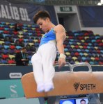 Bakıda idman gimnastikası üzrə "AGF Trophy" beynəlxalq turnir yarışlarının ikinci günü keçirilir (FOTO)