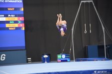 Bakıda idman gimnastikası üzrə "AGF Trophy" beynəlxalq turnir yarışlarının ikinci günü keçirilir (FOTO)