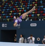 Bakıda idman gimnastikası üzrə "AGF Trophy" beynəlxalq turnir yarışlarının ikinci günü keçirilir (FOTO)