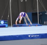 Bakıda idman gimnastikası üzrə "AGF Trophy" beynəlxalq turnir yarışlarının ikinci günü keçirilir (FOTO)