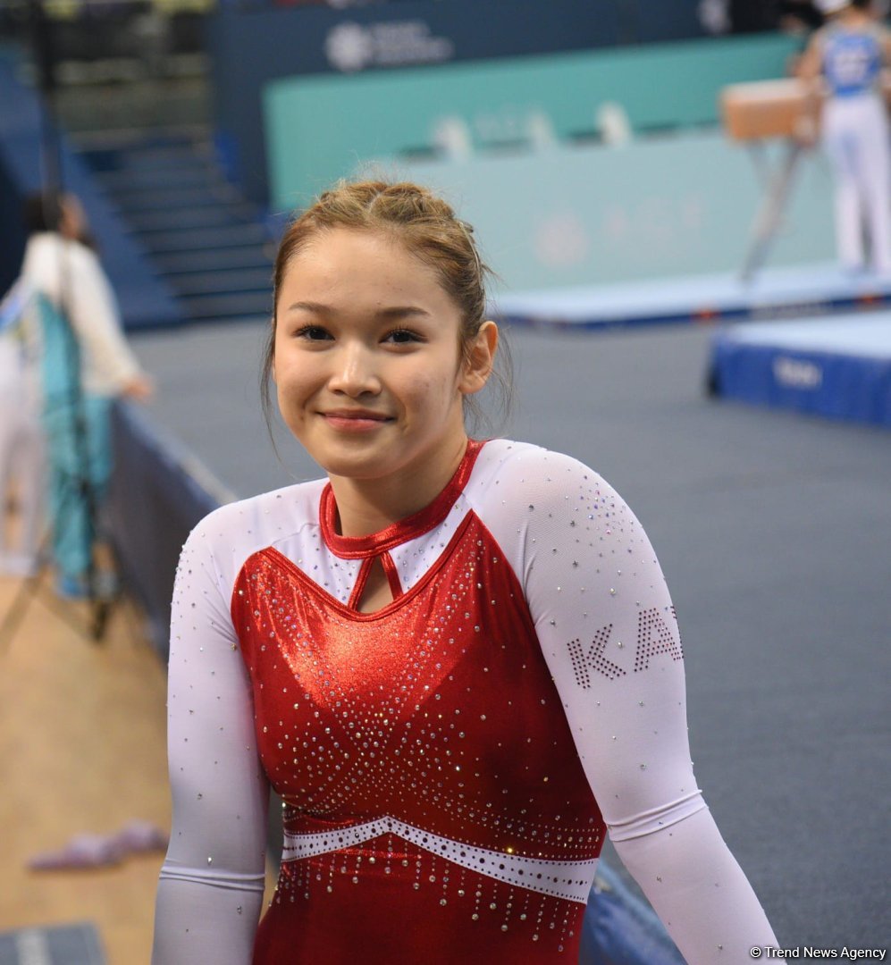 Bakıda idman gimnastikası üzrə "AGF Trophy" beynəlxalq turnir yarışlarının ikinci günü keçirilir (FOTO)