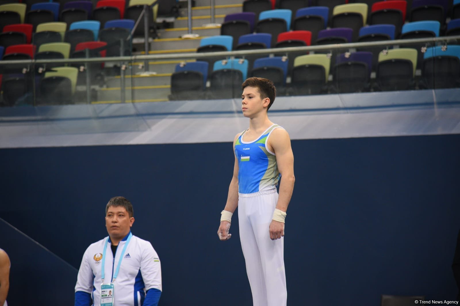 Bakıda idman gimnastikası üzrə "AGF Trophy" beynəlxalq turnir yarışlarının ikinci günü keçirilir (FOTO)