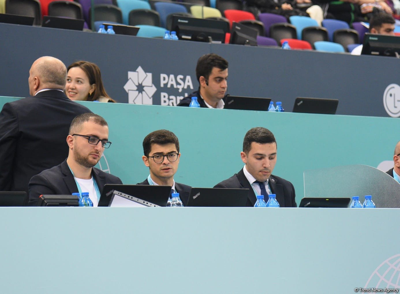 Bakıda idman gimnastikası üzrə "AGF Trophy" beynəlxalq turnir yarışlarının ikinci günü keçirilir (FOTO)