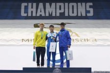 Azərbaycan gimnastı İvan Tixonov fərdi çoxnövçülükdə qızıl medal qazanıb (FOTO)