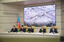 Xocalıda aşkarlanmış kütləvi məzarlıqla bağlı brifinq keçirilib (FOTO)