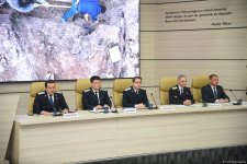 Xocalıda aşkarlanmış kütləvi məzarlıqla bağlı brifinq keçirilib (FOTO)