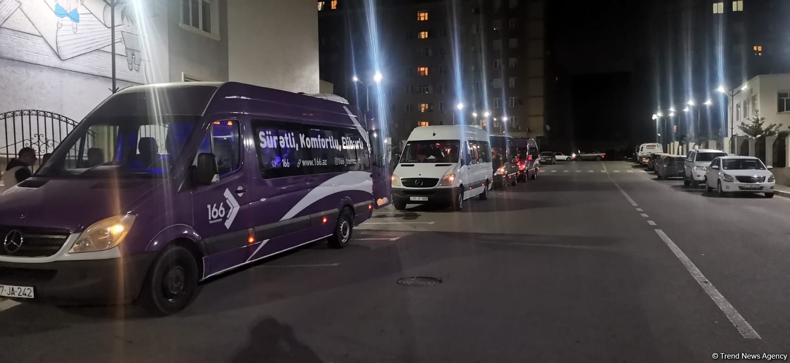 Füzuli şəhərinə növbəti köç karvanı yola düşüb (FOTO/VİDEO)