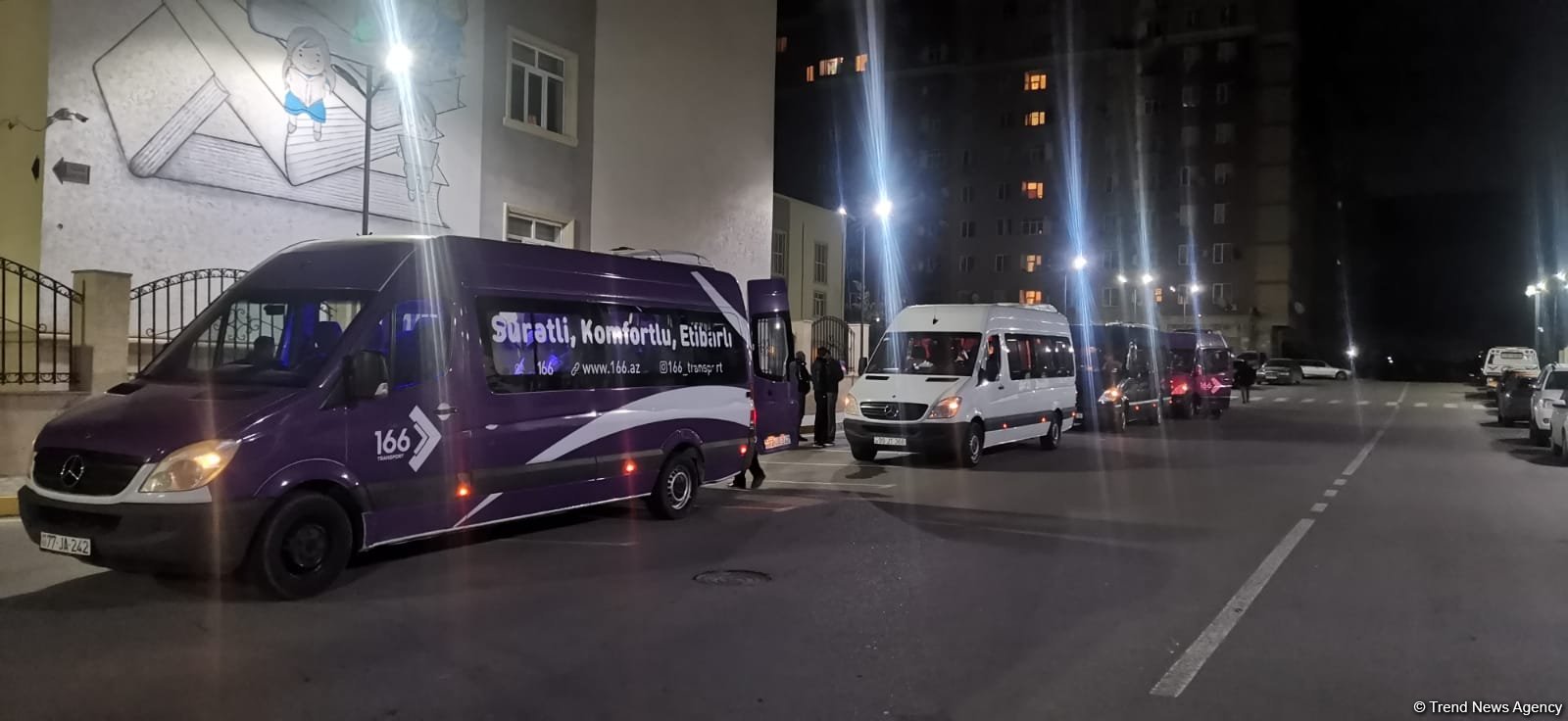 Füzuli şəhərinə növbəti köç karvanı yola düşüb (FOTO/VİDEO)