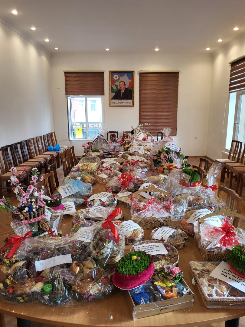 Xətai rayonunda “Ən yaxşı Novruz xonçası” müsabiqəsi keçirilib (FOTO)