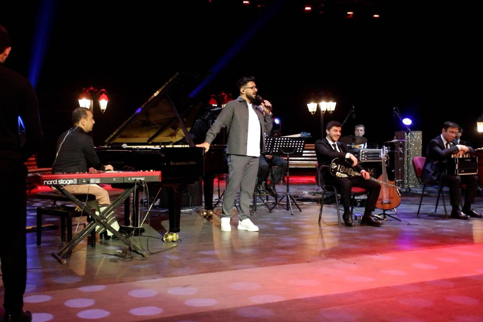 Gəncə Dövlət Filarmoniyasında izdihamla keçən "Caz axşamı" (FOTO)