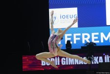 Bakıda bədii gimnastika üzrə 29-cu Azərbaycan Çempionatının yarışlarına start verilib (FOTO)