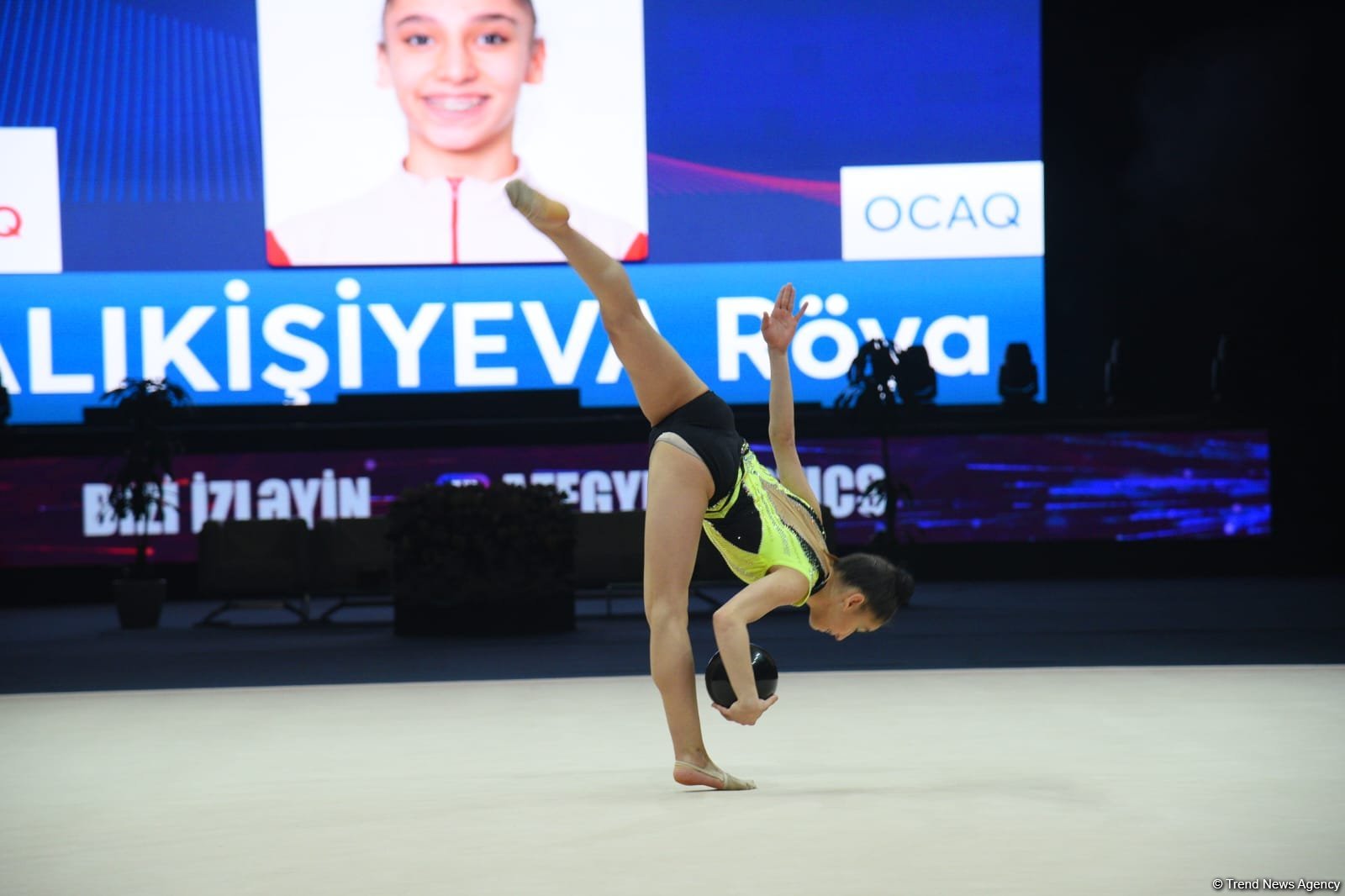 Bakıda bədii gimnastika üzrə 29-cu Azərbaycan Çempionatının yarışlarına start verilib (FOTO)
