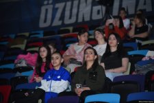 Bakıda bədii gimnastika üzrə 29-cu Azərbaycan Çempionatının yarışlarının ikinci gününə start verilib (FOTO)
