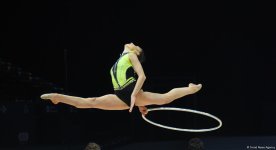 Bakıda bədii gimnastika üzrə 29-cu Azərbaycan Çempionatının yarışlarının yekun günü keçirilir (FOTO)