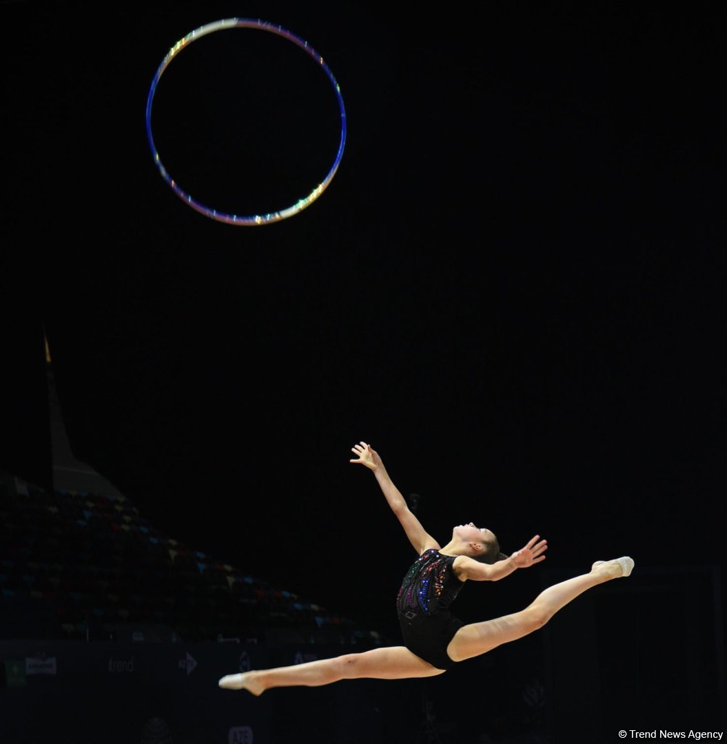 Bakıda bədii gimnastika üzrə 29-cu Azərbaycan Çempionatının yarışlarının yekun günü keçirilir (FOTO)