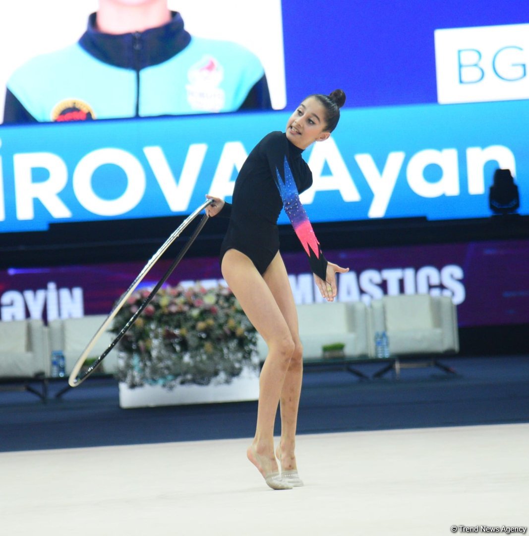 Bakıda bədii gimnastika üzrə 29-cu Azərbaycan Çempionatının yarışlarının yekun günü keçirilir (FOTO)