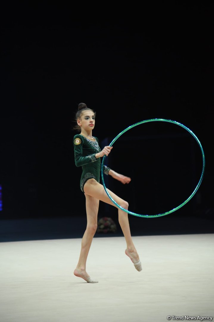 Bakıda bədii gimnastika üzrə 29-cu Azərbaycan Çempionatının yarışlarının yekun günü keçirilir (FOTO)