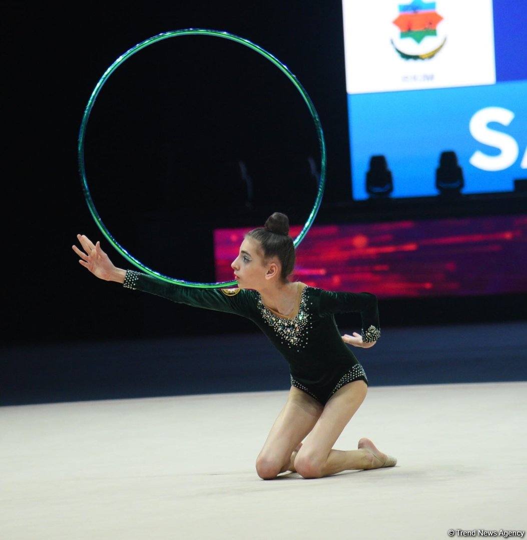 Bakıda bədii gimnastika üzrə 29-cu Azərbaycan Çempionatının yarışlarının yekun günü keçirilir (FOTO)