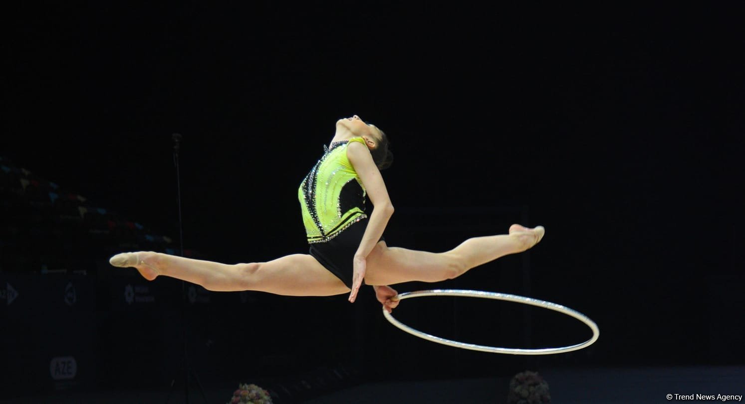 Bakıda bədii gimnastika üzrə 29-cu Azərbaycan Çempionatının yarışlarının yekun günü keçirilir (FOTO)