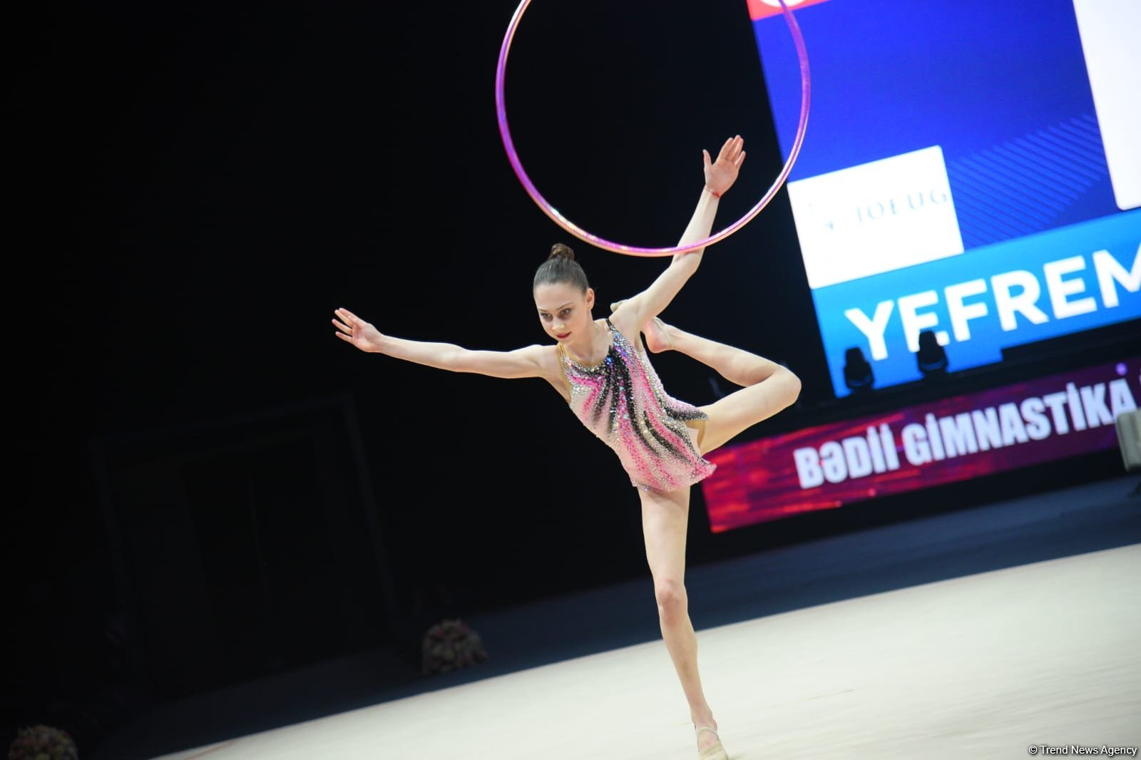Bakıda bədii gimnastika üzrə 29-cu Azərbaycan Çempionatının yarışlarının yekun günü keçirilir (FOTO)