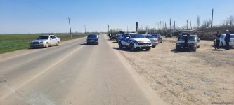 Bərdədə mopedlə maşın toqquşdu - Xəsarət alan var (FOTO)