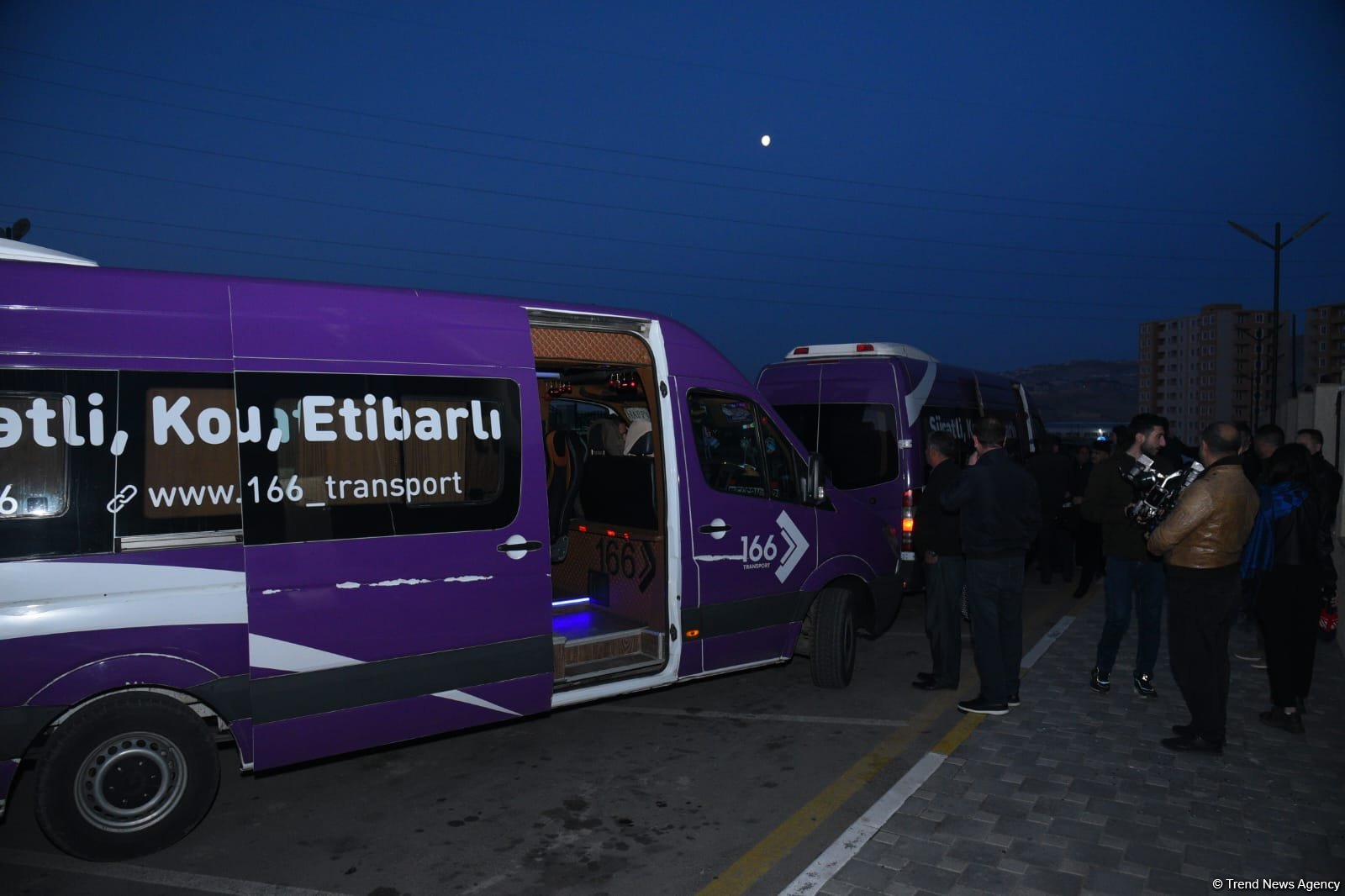 Füzuli şəhərinə növbəti köç karvanı yola düşüb (FOTO/VİDEO)