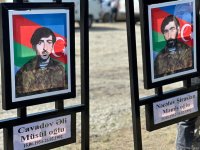 Xocalı soyqırımı qurbanlarının nəşlərinin qalıqları Xocalıda dəfn edilib (FOTO/VİDEO)