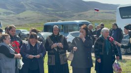 Xocalı soyqırımı qurbanlarının nəşlərinin qalıqları Xocalıda dəfn edilib (FOTO/VİDEO)