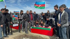 Xocalı soyqırımı qurbanlarının nəşlərinin qalıqları Xocalıda dəfn edilib (FOTO/VİDEO)