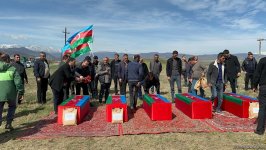 Xocalı soyqırımı qurbanlarının nəşlərinin qalıqları Xocalıda dəfn edilib (FOTO/VİDEO)