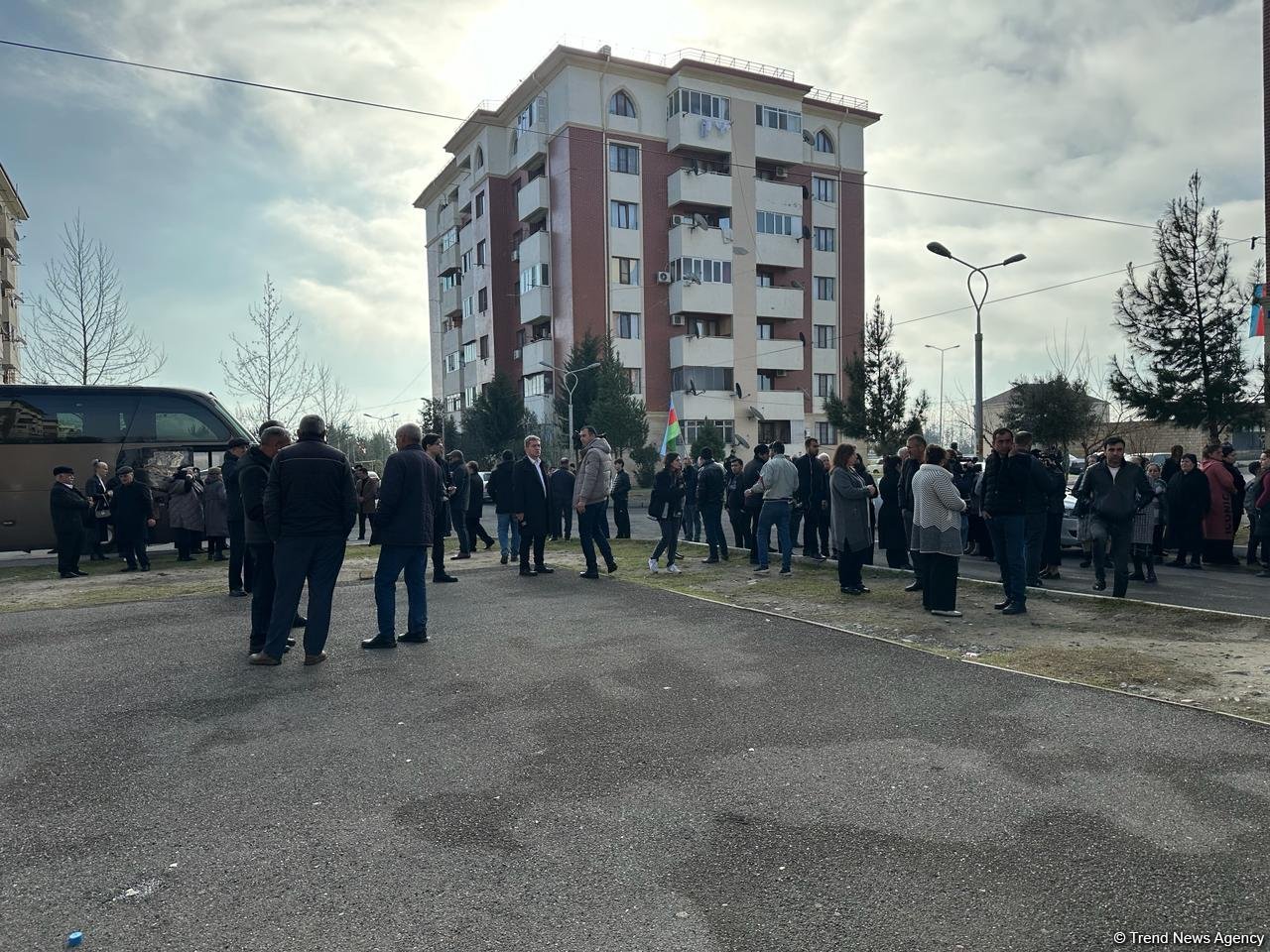 Xocalıda nəşlərinin qalıqları tapılan şəxslərlə vida mərasimi keçirilib (FOTO)