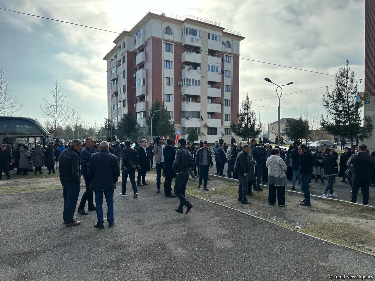 Xocalıda nəşlərinin qalıqları tapılan şəxslərlə vida mərasimi keçirilib (FOTO)